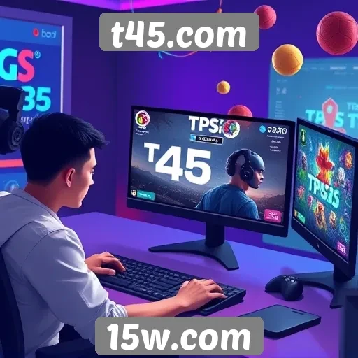 Recursos inovadores do site t45.com em jogos online